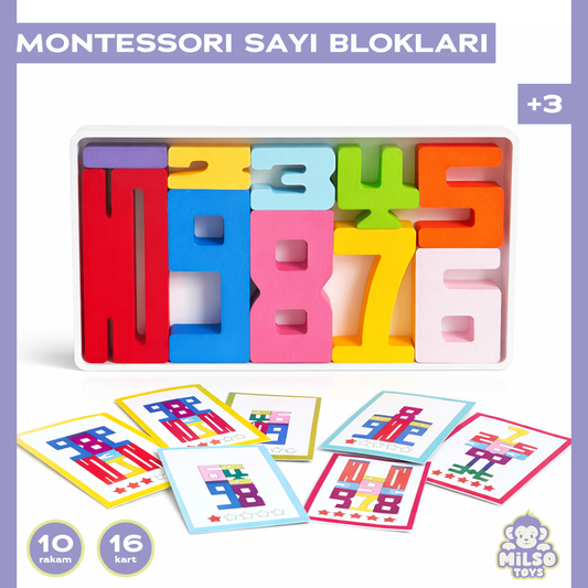 Montessori Sayı Blokları