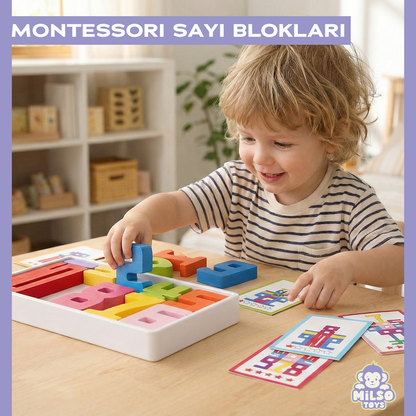 Montessori Sayı Blokları