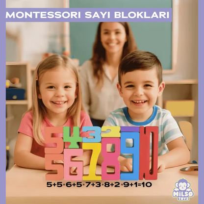 Montessori Sayı Blokları