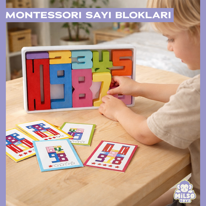 Montessori Sayı Blokları