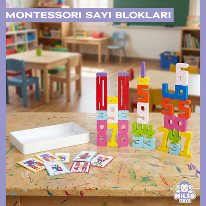 Montessori Sayı Blokları