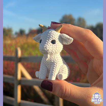 Sürpriz Kutu Örgü Dokulu Hayvan Figürü - 10 Adet