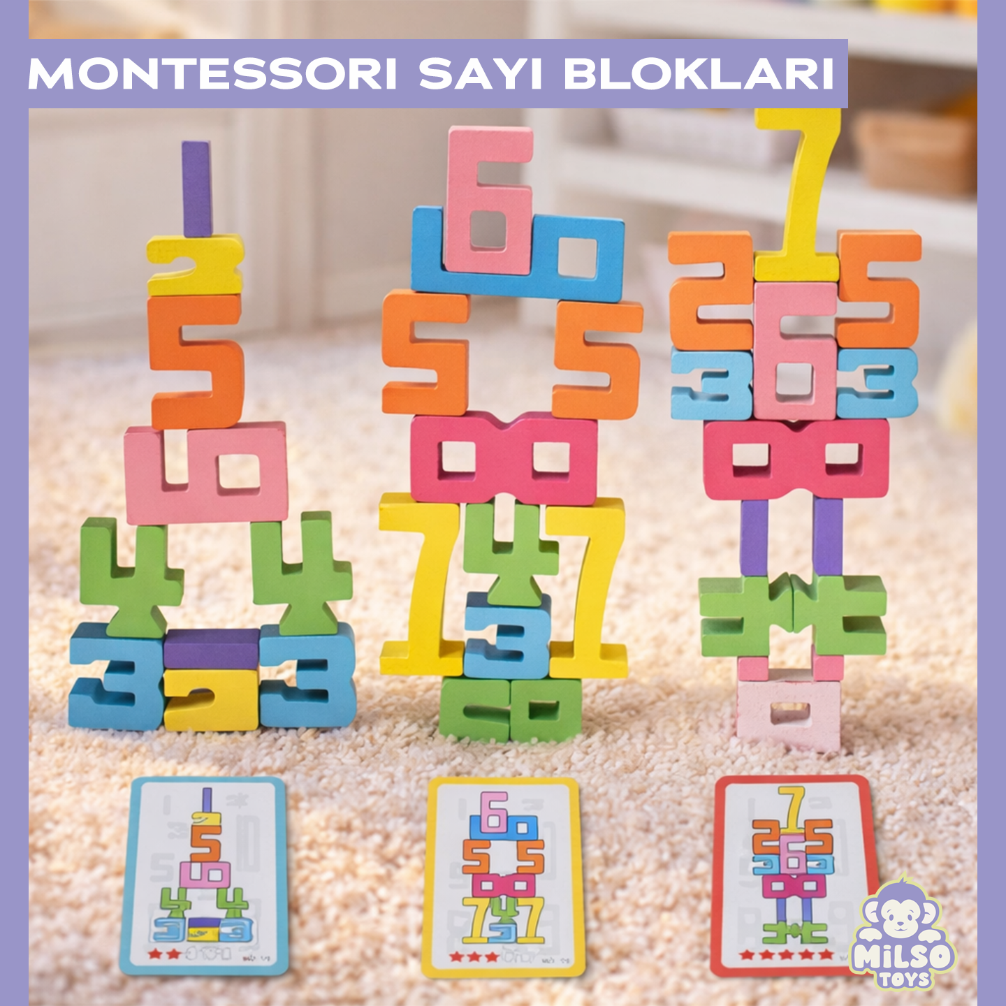 Montessori Sayı Blokları