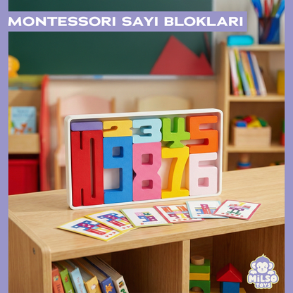 Montessori Sayı Blokları