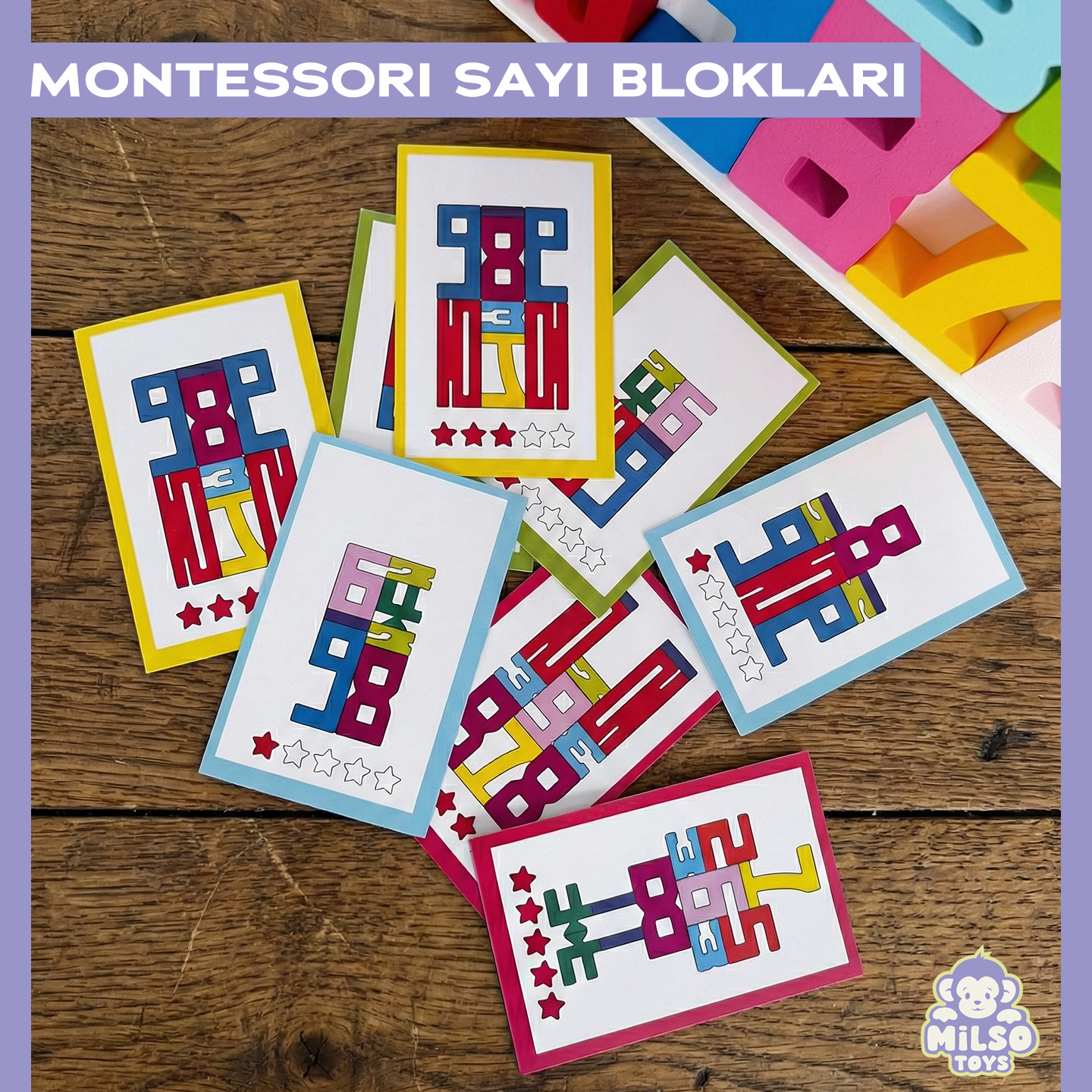 Montessori Sayı Blokları