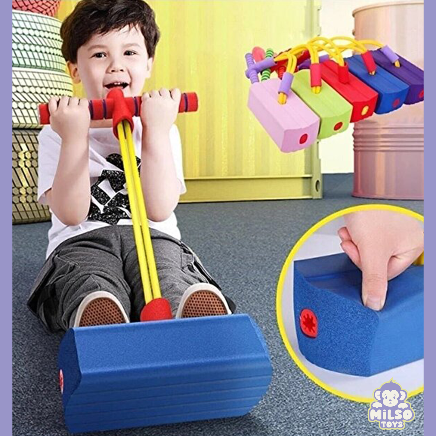 Boy Uzatan Zıplama Oyuncağı