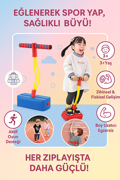 Boy Uzatan Zıplama Oyuncağı